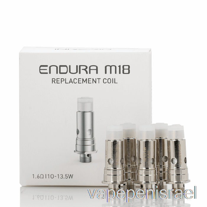 חד פעמי Vape Israel Innokin Endura M18 סלילים חלופיים 1.6ohm סלילים